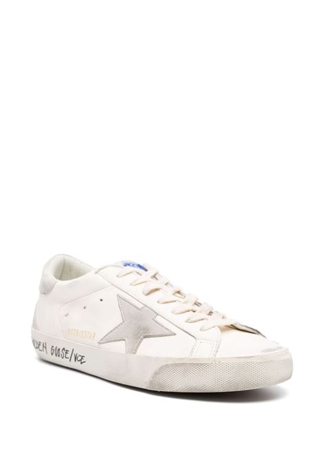 Sneakers Superstar in bianco e grigio - GOLDEN GOOSE uomo GOLDEN GOOSE | GMF00102F00535911166